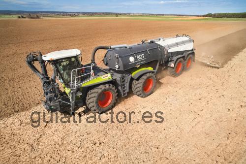 Claas Xerion 5000 Saddle Trac ficha técnica y opiniones