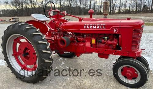 Farmall H ficha tecnica 