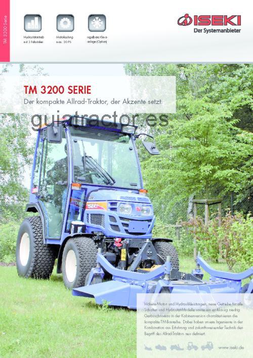 Iseki TM3200 ficha-técnica e avaliações