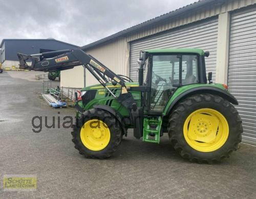 John Deere 6105M opinión y ficha técnica