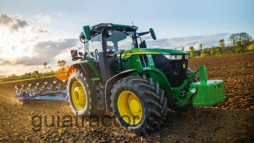 John Deere 7330R ficha técnica y opiniones