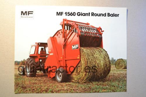 Massey Ferguson 1560 opinión y ficha técnica