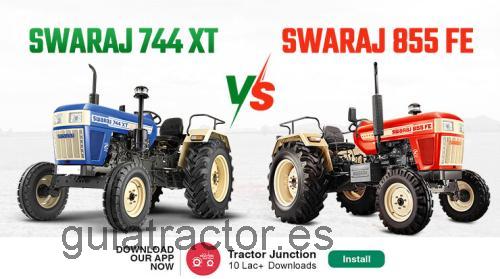 Swaraj 855 XT opinión y ficha técnica